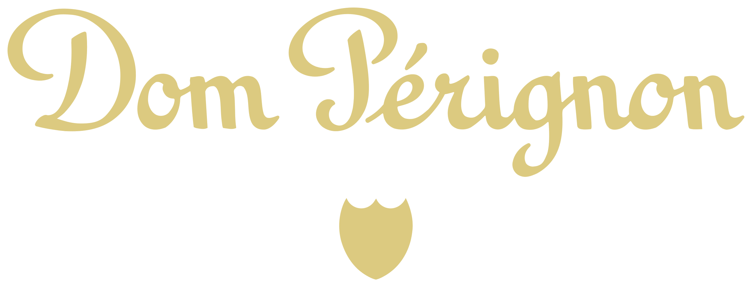 Dom Pérignon 香檳王 logo