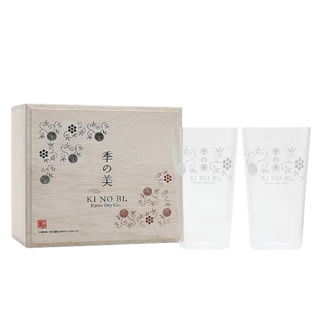 京都蒸溜所季之美 日本 木村硝子 手工杯 2入組木盒