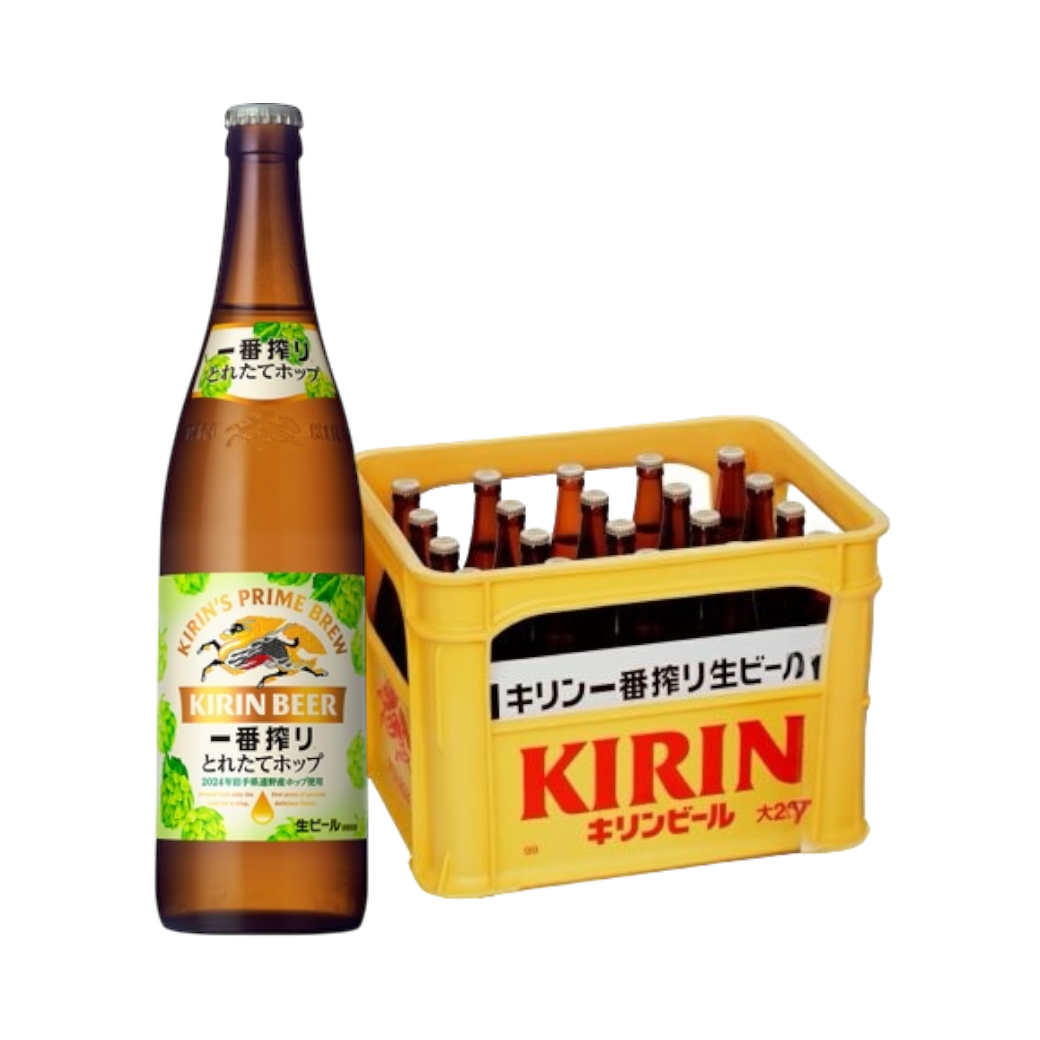麒麟 Kirin季節限定一番搾「鮮摘啤酒花啤酒」 500ml