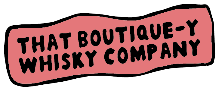 That Boutique-y Whisky Company TBY漫畫標威士忌