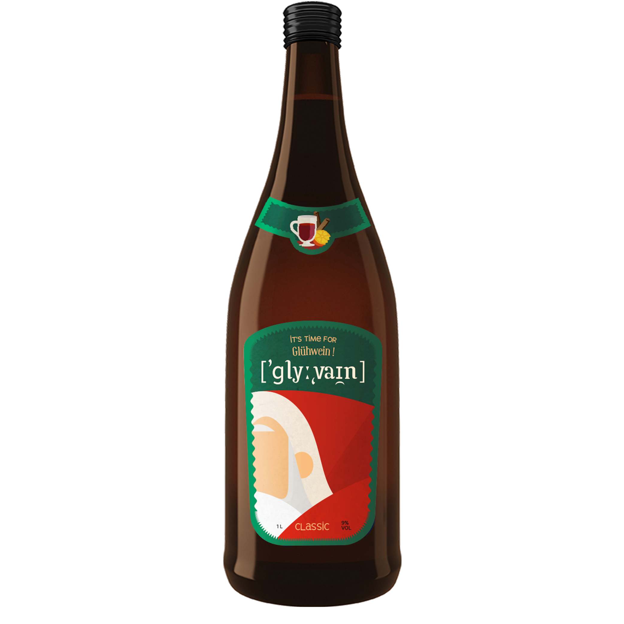 容量 1000ml 酒精濃度 9% 飲品類型 熱紅酒 我們的德國經典熱紅酒 [ˈɡlyːˌvaɪ̯n] Classic
