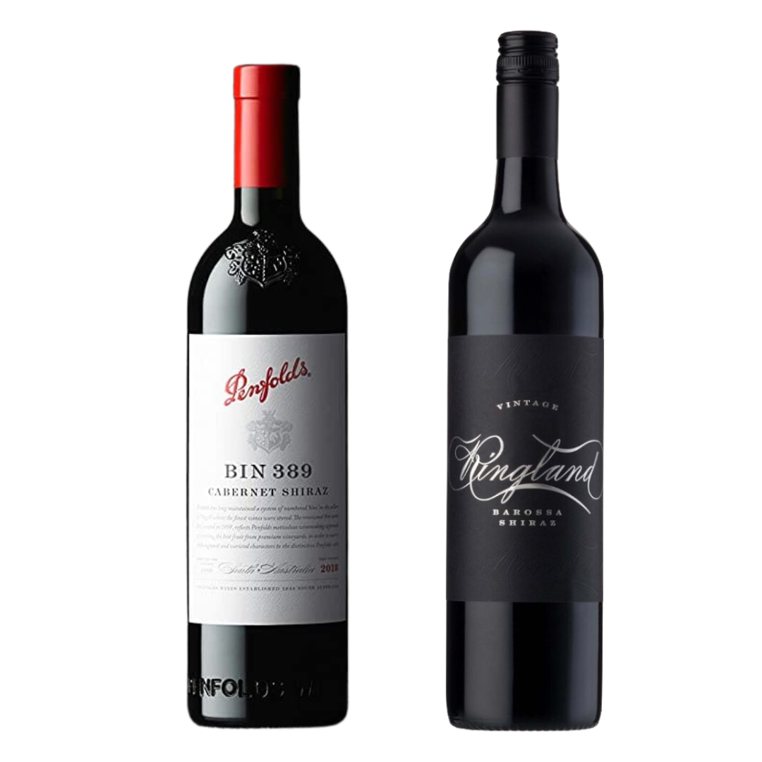 克里斯蘭 黑標希拉茲紅葡萄酒 Chris Ringland Black Label Shiraz 奔富酒莊 penfolds 389 透明底