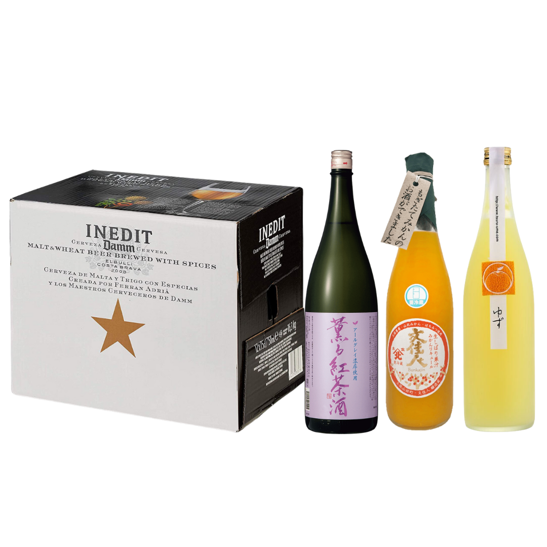 西班牙金星香檳啤酒 蜜柑 柚子酒 紅茶酒 平和酒造 新澤釀造店 伯樂星 文佳人