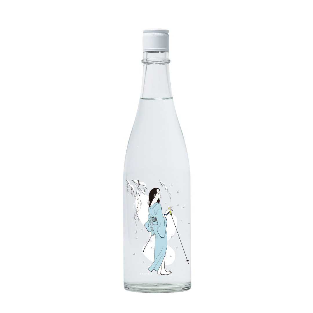 大嶺3粒 限定品 冬之到訪 雪女 純米濁酒 - 透明